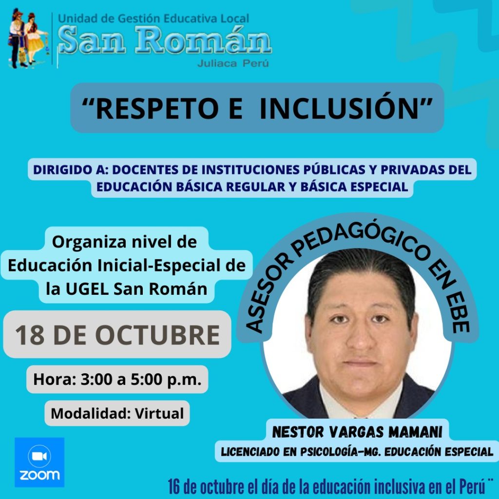 Invitaci N A Participar En Webinar Respeto E Inclusi N Por Conmemorar