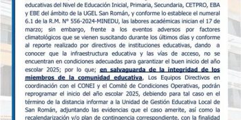 COMUNICADO