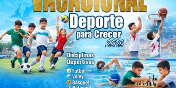 Programa Vacacional "DEPORTE PARA CRECER"