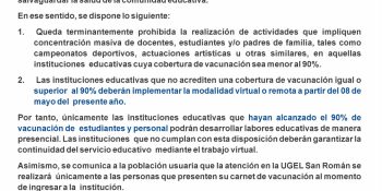 COMUNICADO URGENTE
